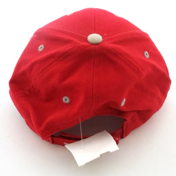OHIO STATE BUCKEYES College Football Red Baseball Cap~ONE SIZE FITS MOST - Picture 3 of 5